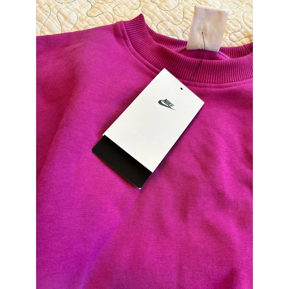 Nike‎ Girls Purple Crewneck Sweatshirt Size XS